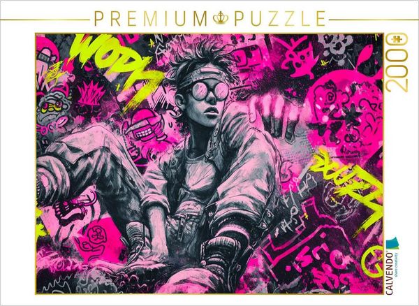 CALVENDO Puzzle City Noise | 2000 Teile Lege-Größe 90 × 67 cm Foto-Puzzle für glückliche Stunden