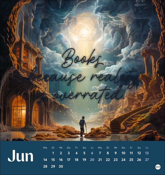 Produktbild: Book Lover Postkartenkalender 2027 - Postkarten f&uuml;r Buchverliebte