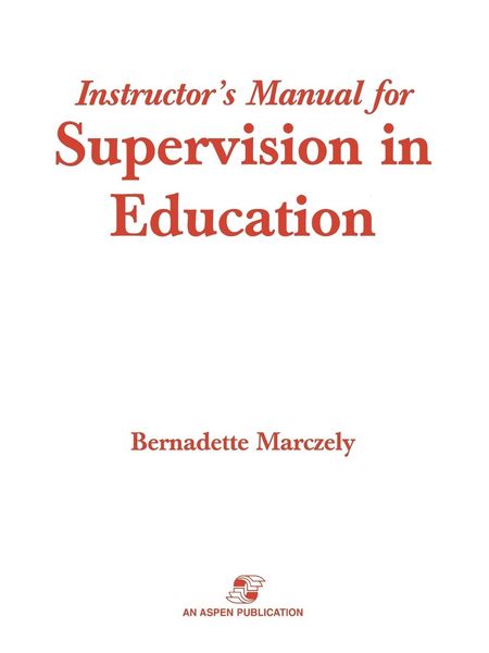 Produktbild: Supervision in Education
