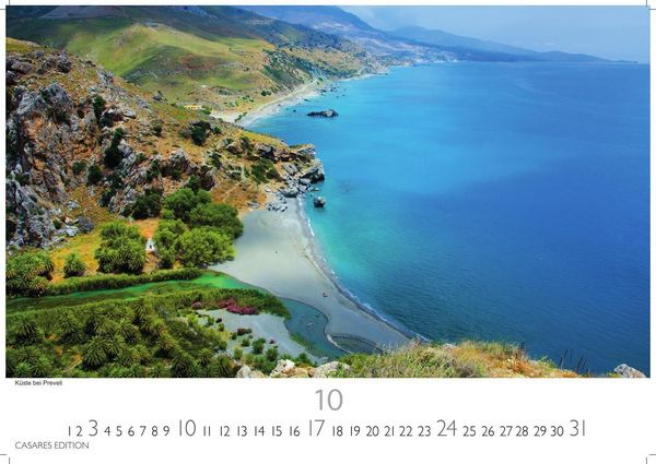 Produktbild: Kreta Kalender 2027 &ndash; Wandkalender | Fotokalender Griechenland 24x35cm &ndash; . mit 12 atemberaubenden Fotos von Kreta.