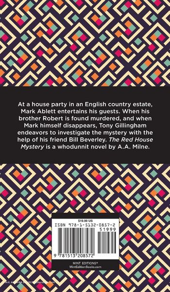 Produktbild: The Red House Mystery