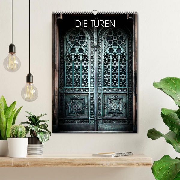 Produktbild: DIE T&Uuml;REN (Wandkalender 2026 DIN A2 hoch), CALVENDO Monatskalender