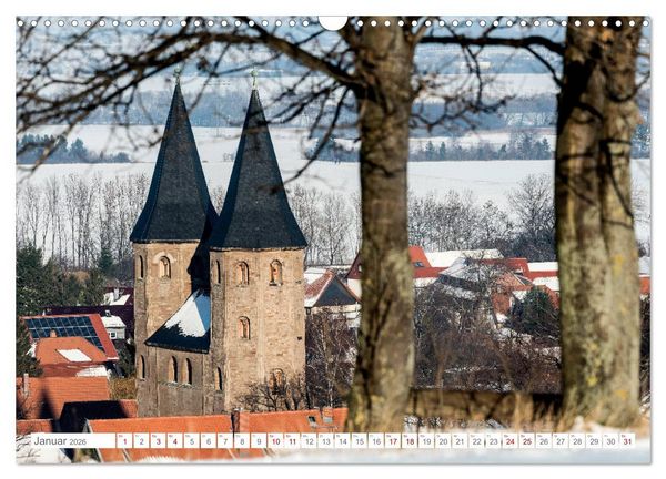 Produktbild: Romanik in Sachsen-Anhalt (Wandkalender 2026 DIN A3 quer), CALVENDO Monatskalender