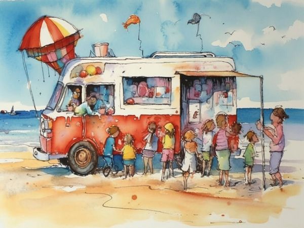 Produktbild: CALVENDO Puzzle Strandfreuden | 1000 Teile Lege-Gr&ouml;&szlig;e 64x48cm Foto-Puzzle f&uuml;r gl&uuml;ckliche Stunden