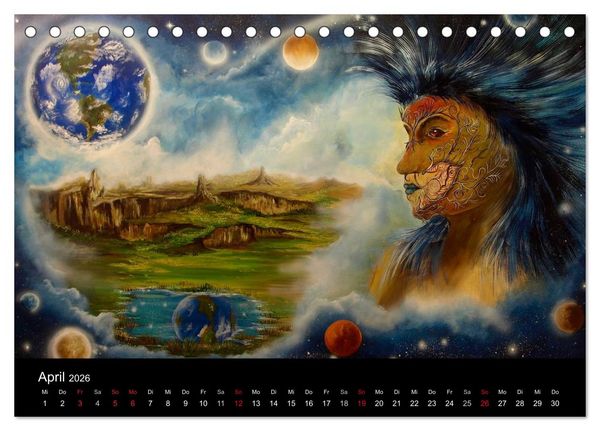 Produktbild: Dimensionen (Tischkalender 2026 DIN A5 quer), CALVENDO Monatskalender
