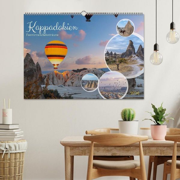Produktbild: Kappadokien, Feent&uuml;rme und Ballontr&auml;ume (Wandkalender 2026 DIN A2 quer), CALVENDO Monatskalender