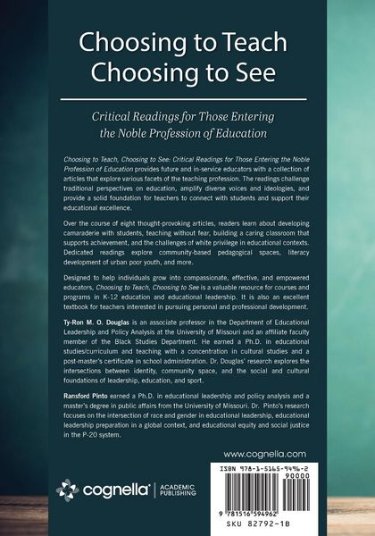 Produktbild: Choosing to Teach, Choosing to See