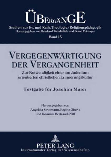 Produktbild: Vergegenw&auml;rtigung der Vergangenheit
