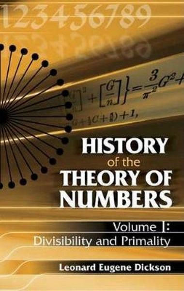 Produktbild: History of the Theory of Numbers, Volume I