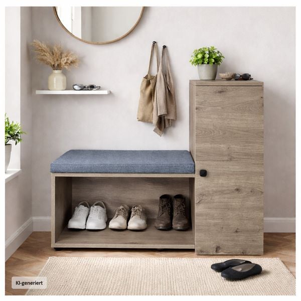 Produktbild: HTI-Living Schuhschrank mit Sitzbank Thekla Artisaneiche