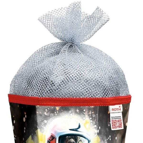 Produktbild: Motivschult&uuml;te, Feuerwehrmann, 85cm, Folie & Silbert&uuml;ll