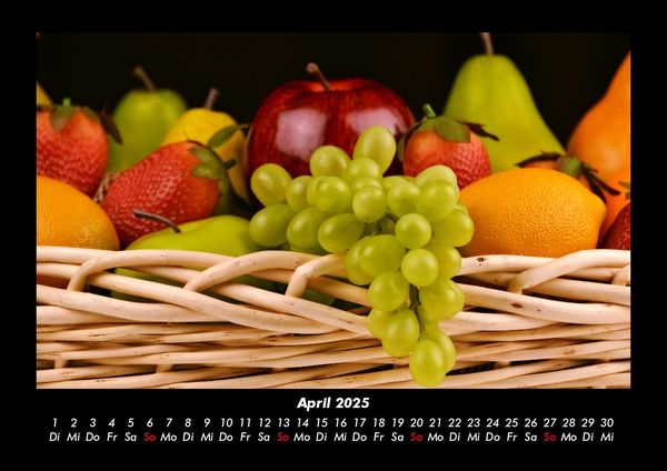 Produktbild: Obstkalender 2025 Fotokalender DIN A3