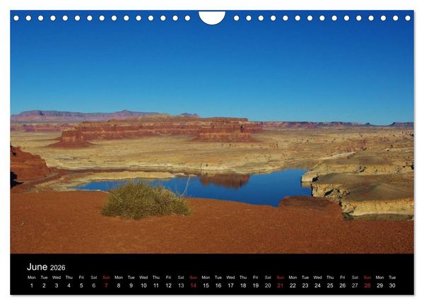 Produktbild: Spectacular Utah / UK-Version (Wall Calendar 2026 DIN A4 landscape), CALVENDO 12 Month Wall Calendar