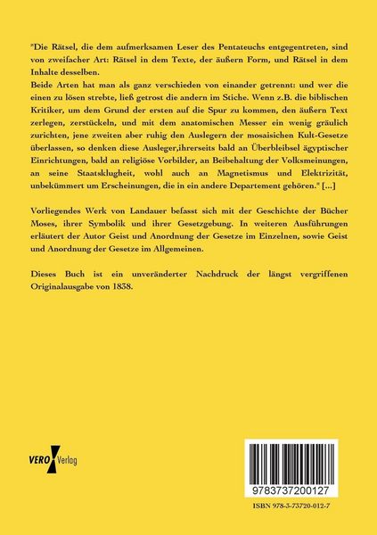 Produktbild: Wesen und Form des Pentateuchs