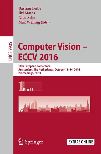 Produktbild: Computer Vision &ndash; ECCV 2016