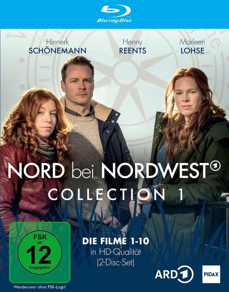 Nord bei Nordwest - Collection 1 / Die ersten 10 Spielfilmfolgen der erfolgreichen Küstenkrimi-Reihe in brillanter HD-Qu