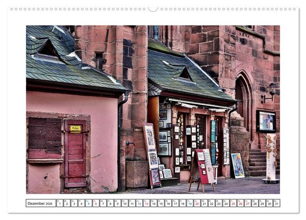 Produktbild: Heidelberg - Ansichtssache (Wandkalender 2026 DIN A2 quer), CALVENDO Monatskalender