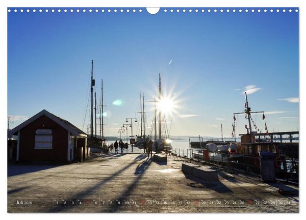 Produktbild: Oslo - Norwegen (Wandkalender 2026 DIN A3 quer), CALVENDO Monatskalender