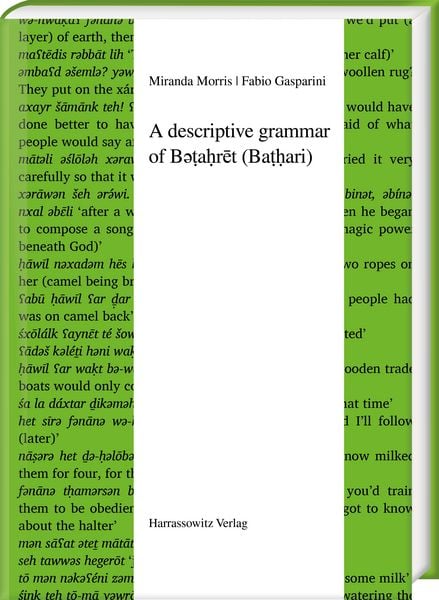 Produktbild: A descriptive grammar of Bəṭaḥrēt (Baṭḥari)