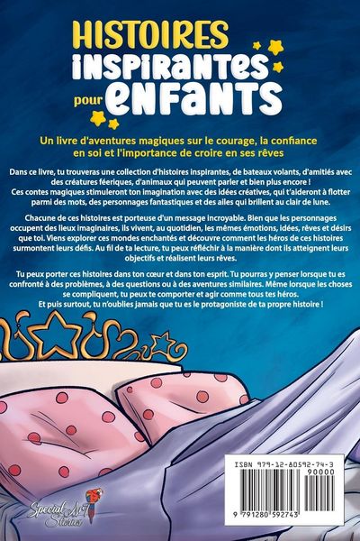 Produktbild: Histoires Inspirantes pour Enfants