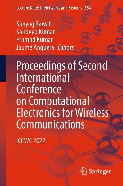 Produktbild: Proceedings of Second International Conference on Computational Electronics for Wireless Communications