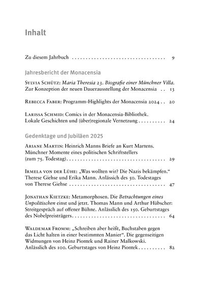 Produktbild: Freunde der Monacensia e. V. - Jahrbuch 2025