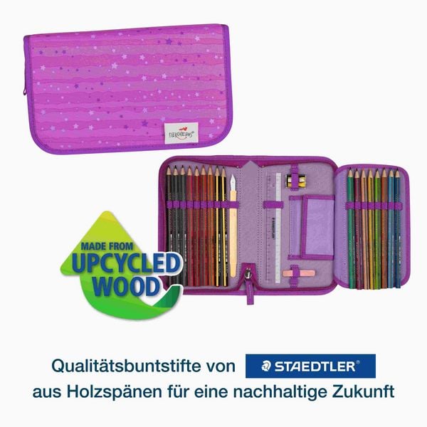 Produktbild: DerDieDas Schulranzen Set ErgoFlex Tiny, Schulranzen Set, 5tlg, Purple Unicorn