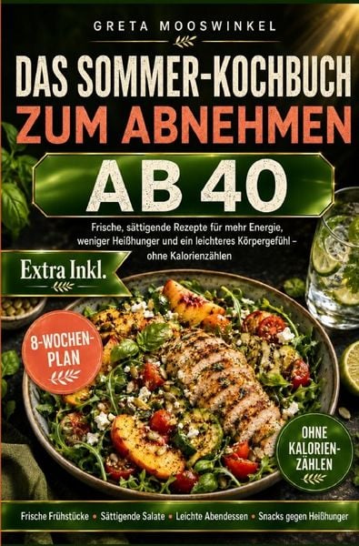 Produktbild: Kochb&uuml;cher / Das Sommer Kochbuch zum Abnehmen ab 40