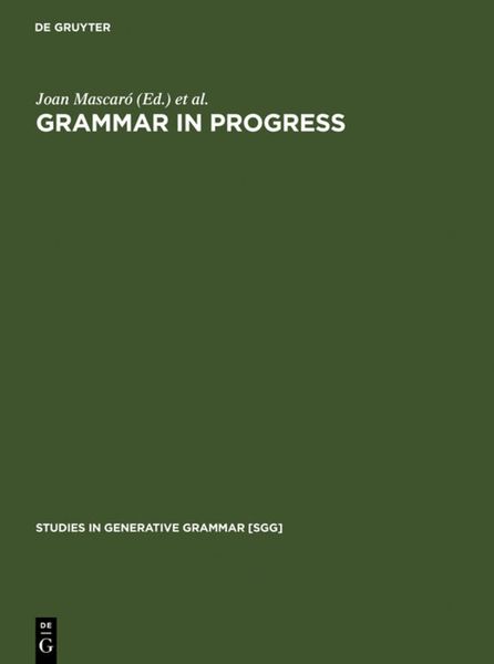 Produktbild: Grammar in Progress