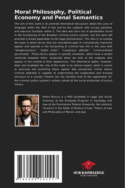Produktbild: Moral Philosophy, Political Economy and Penal Semantics