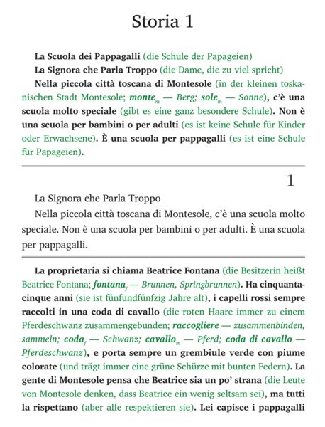 Produktbild: La scuola dei pappagalli - Italienisch lernen mit lustigen Kurzgeschichten A1-A2 (+ Audio-Online)
