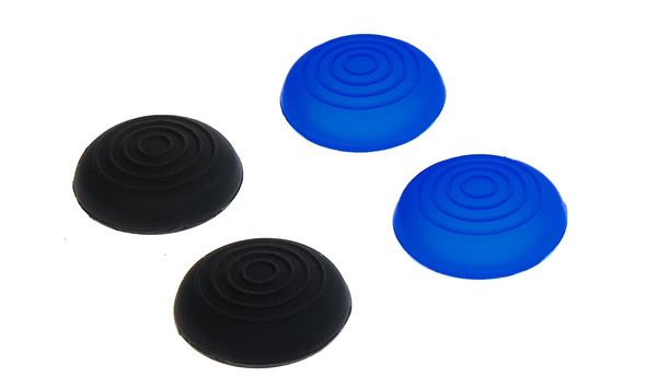 Snakebyte - control:caps - Aufsätze für Dualshock 4 Controller (2x schwarz/2x blau)
