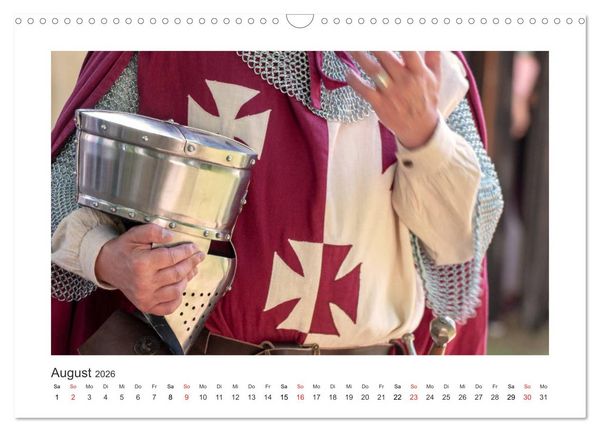 Produktbild: Mittelalter - Zeit unserer Ahnen (Wandkalender 2026 DIN A3 quer), CALVENDO Monatskalender