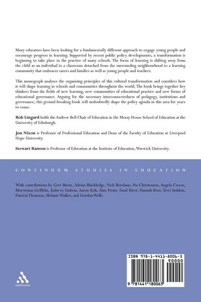 Produktbild: Transforming Learning in Schools and Communities