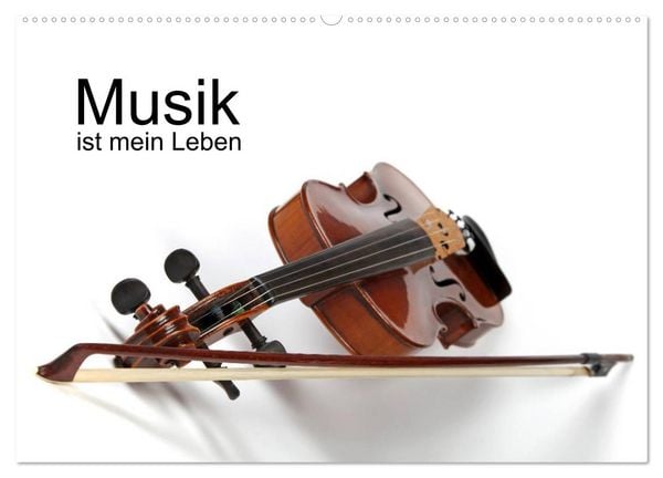 Produktbild: Musik ist mein Leben (Wandkalender 2026 DIN A2 quer), CALVENDO Monatskalender