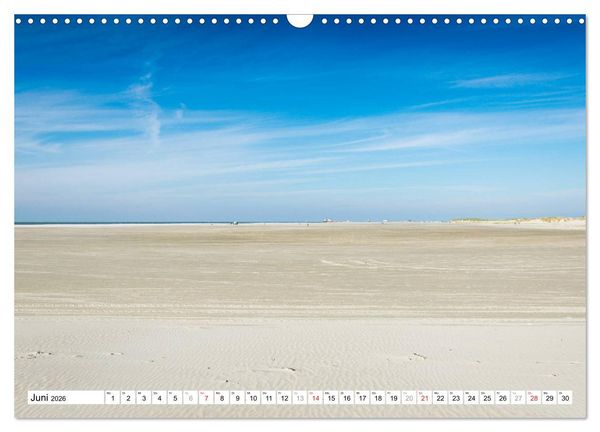 Produktbild: Eiderstedt - Willkommen am Watt (Wandkalender 2026 DIN A3 quer), CALVENDO Monatskalender