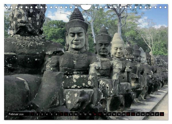 Produktbild: Angkor - Mythos im Reich der Khmer (Wandkalender 2026 DIN A4 quer), CALVENDO Monatskalender