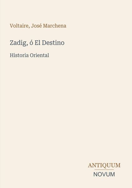 Produktbild: Zadig, &oacute; El Destino