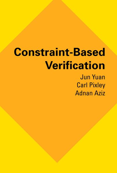 Produktbild: Constraint-Based Verification