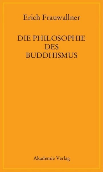 Produktbild: Die Philosophie des Buddhismus