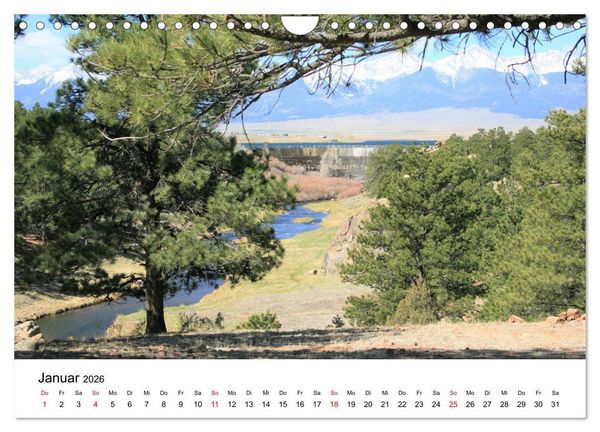 Produktbild: Colorado, USA - Ausflugsziele rund um Colorado Springs (Wandkalender 2026 DIN A4 quer), CALVENDO Monatskalender