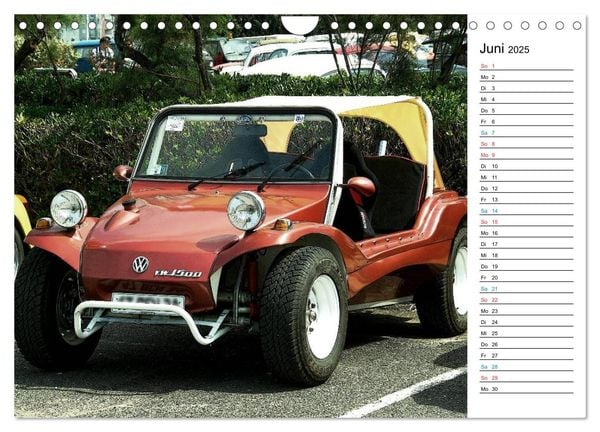 Produktbild: Buggys - die Kultautos der 80er (Wandkalender 2025 DIN A4 quer), CALVENDO Monatskalender