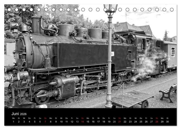 Produktbild: Ein Jahr mit der Schmalspurbahn aus Zittau (Tischkalender 2026 DIN A5 quer), CALVENDO Monatskalender