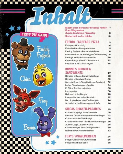 Produktbild: Das offizielle Five Nights at Freddy's Kochbuch