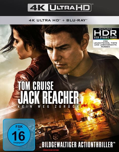 Produktbild: Jack Reacher: Kein Weg zur&uuml;ck (4K Ultra HD) (+ Blu-ray)