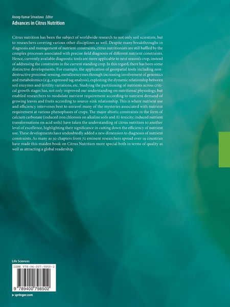 Produktbild: Advances in Citrus Nutrition