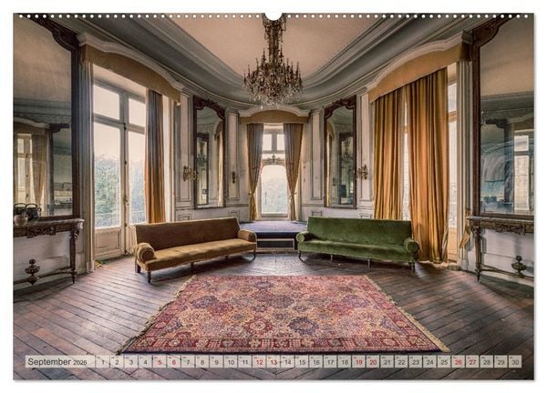 Produktbild: Lost Places - vergessene Sch&auml;tze (Wandkalender 2026 DIN A2 quer), CALVENDO Monatskalender
