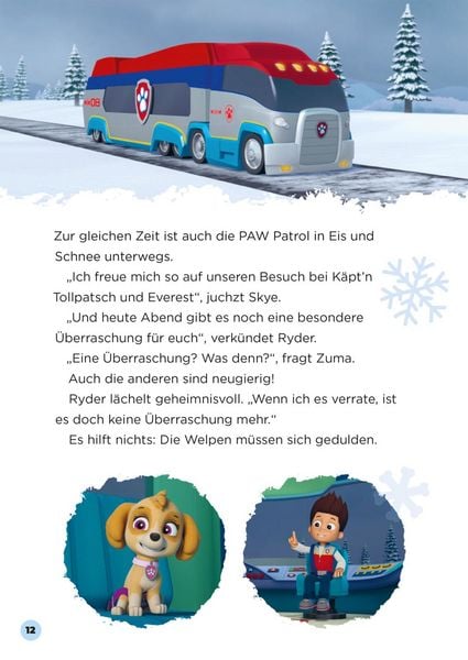 Produktbild: PAW Patrol Geschichtenbuch: Abenteuerliche Wintergeschichten