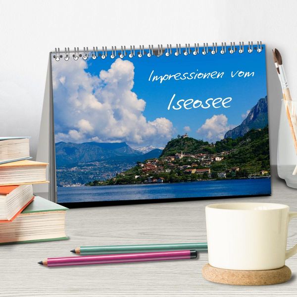 Produktbild: Impressionen vom Iseosee (Tischkalender 2026 DIN A5 quer), CALVENDO Monatskalender