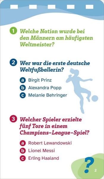 Produktbild: WAS IST WAS Quiz Fu&szlig;ball-Rekorde
